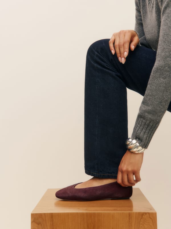 Prudence Ballet Flat - Ruby Haircalf